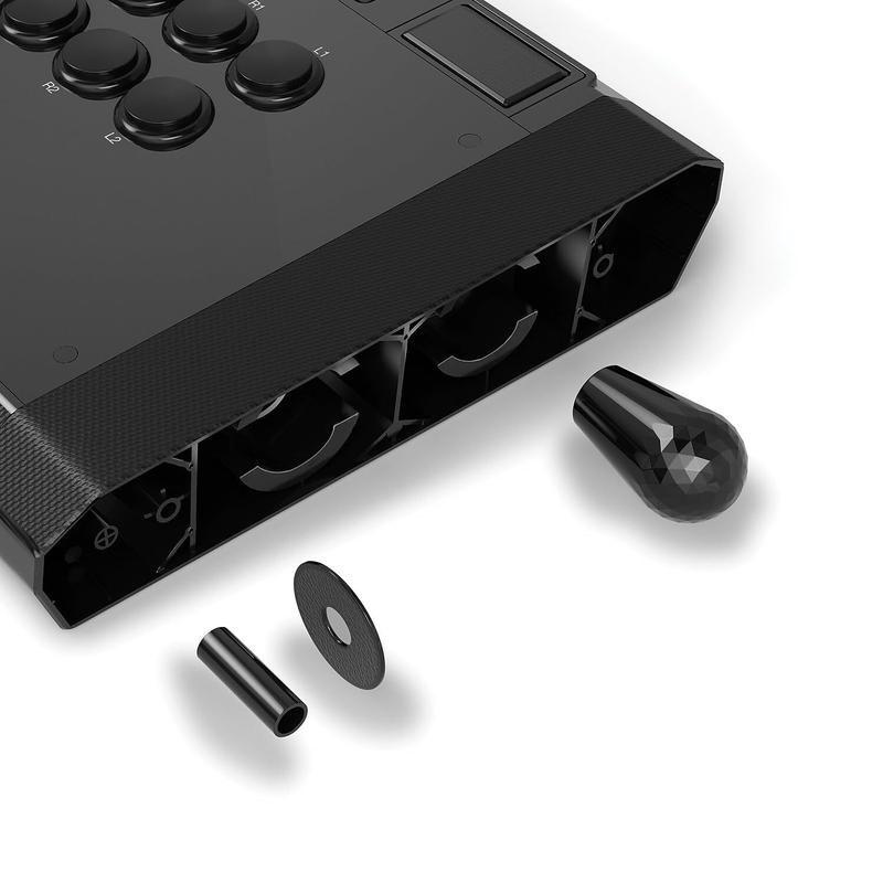 Joystick com fio Qanba Q7 Obsidian 2 para PlayStation 5/4 e PC